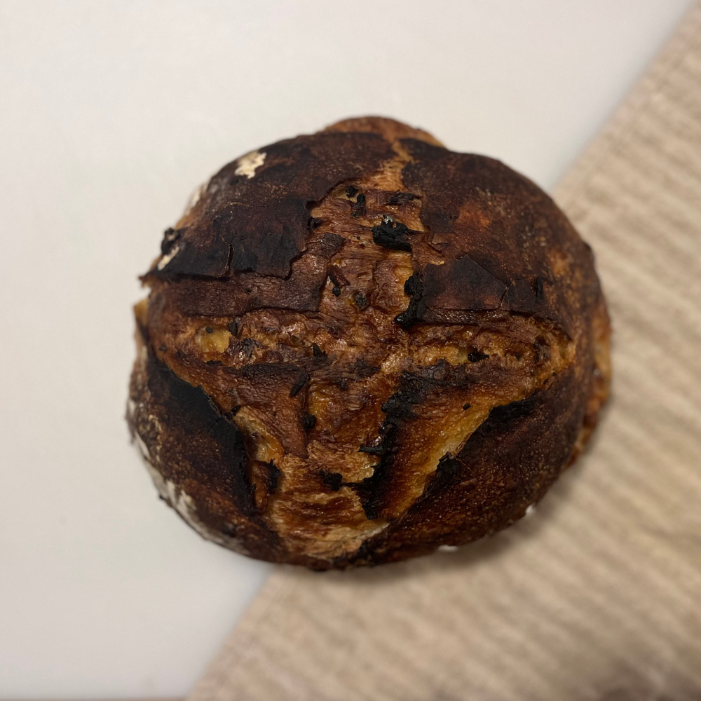 Maple Bacon and Brown Sugar Sourdough Loaf