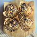 Blueberry Muffins (4 Count)