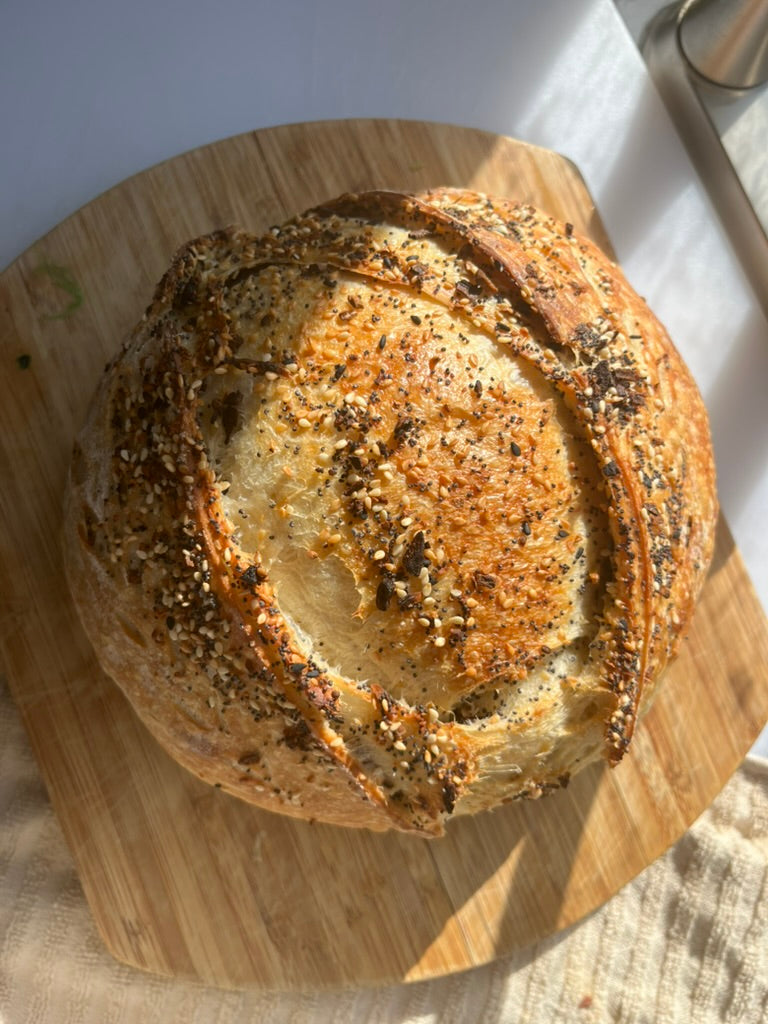 Everything Bagel Sourdough Loaf