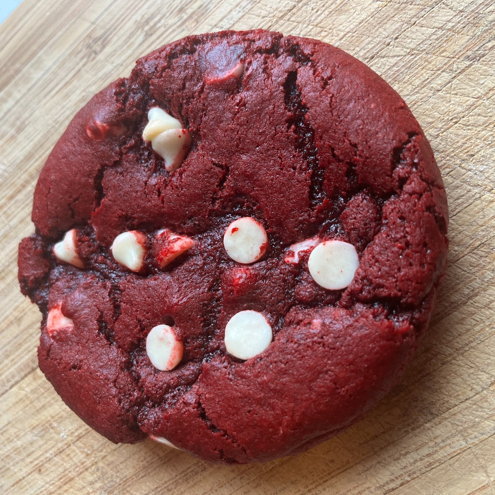 Red Velvet & Cream Cheese Cookies
