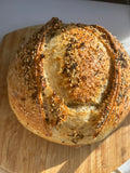 Everything Bagel Sourdough Loaf