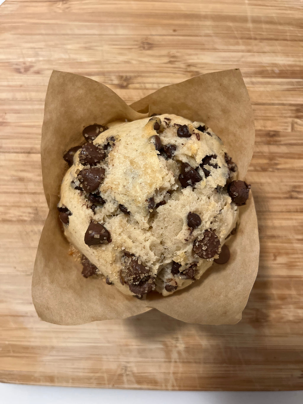 Chocolate Chip Bakery Style Muffins (4 Count)